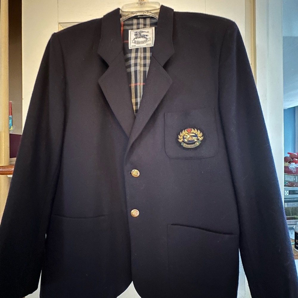 Burberry blazer navy 170